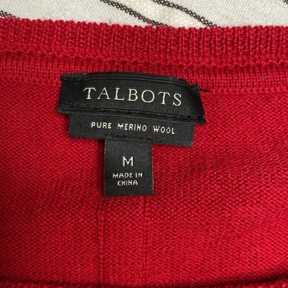 Talbots pure Merino wool sweater - Picture 2 of 3